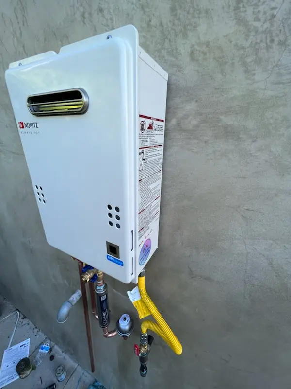 Tankless water heater installation for Yale Park homes